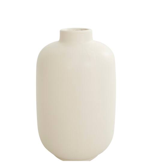 Cream Minimalistic Ceramic Vase Set